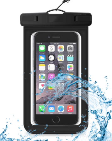 REDPEPPER Universal Waterproof Cell Phone Dry Bag (BLACK) (Only Ground Shipping)
