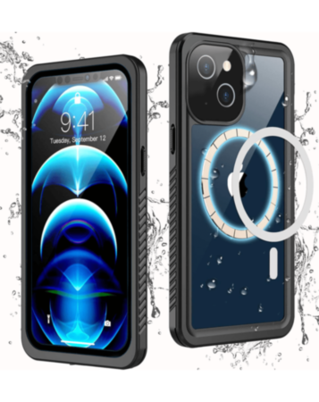 iPhone 13 REDPEPPER Msafe FS Series Transparent Waterproof Hybrid Case (Only Ground Shipping)