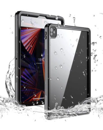 REDPEPPER Waterproof Tablet Case for iPad Pro 12.9 (3rd Gen 2018) / iPad Air 13 (M2 2024 / M3 2025 / M4 2026) (Only Ground Shipping)