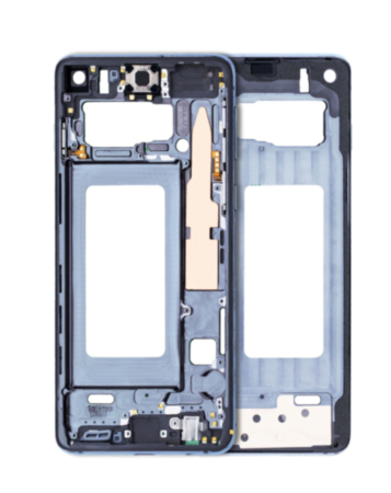 Order the middle frame housing for Galaxy S10 in Blue.