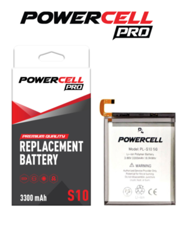 Stock up on the POWERCELL PRO replacement battery for the Galaxy S10 5G.