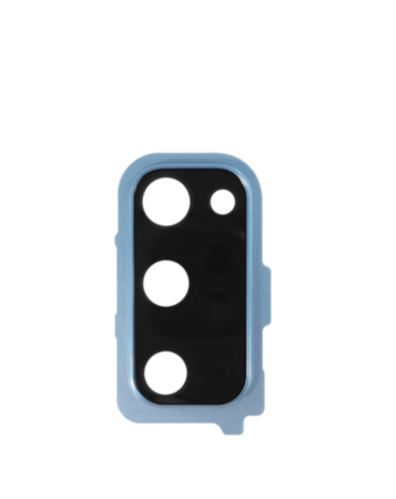 Back Camera Lens with Cover Bezel Ring for Galaxy S20 (G980 / G981) (Cloud Blue)