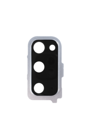 Purchase the back camera lens with bracket for the Galaxy S20 in Cloud White.