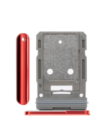 Single Sim Card Tray for Galaxy S20 FE (G781) (Cloud Red)