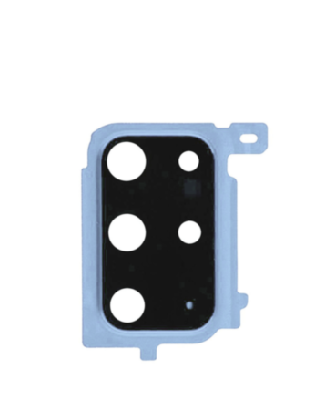 Back Camera Lens with Cover Bezel Ring for Galaxy S20 Plus (G985 / G986) (Cloud Blue)