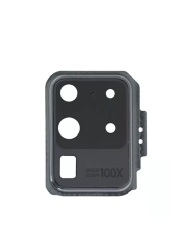 Back Camera Lens with Cover Bezel Ring for Galaxy S20 Ultra (G988) (Cosmic Gray)