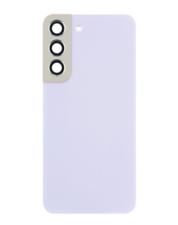 Back Cover Glass with Camera Lens and Adhesive for Galaxy S22 (S901) (No Logo) (Bora Purple)