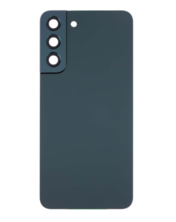 Purchase the Back Glass with Camera Lens and Adhesive for the Galaxy S22 Plus in Green, no logo.
