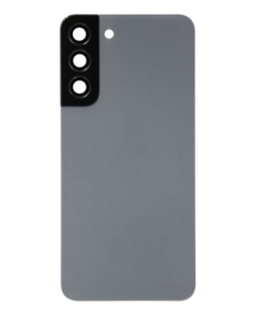 Order the Back Glass with Camera Lens and Adhesive for the Galaxy S22 Plus in Graphite, no logo.
