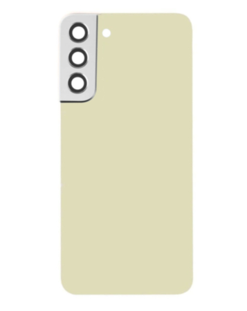 Buy the Back Glass with Camera Lens for the Galaxy S22 Plus Service Pack in Cream.
