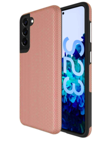 Galaxy S23 Shock Absorption Protective Dual Layer Case - ROSE GOLD (Only Ground Shipping)