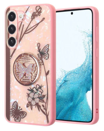 Galaxy S23 Luxury Shiny Cases - PINK (Only Ground Shipping)
