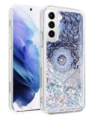 Liquid Quicksand Glitter Cover Case - Style 19 for Galaxy S23 (Only Ground Shipping)