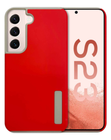 Galaxy S23 Dual Layer Protection Case - RED (Only Ground Shipping)