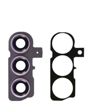 Back Camera Lens with Cover Bezel Ring for Galaxy S23 (S911) / S23 Plus (S916) (Lavender)
