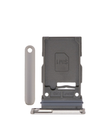 Single Sim Card Tray for Galaxy S23 (S911) / S23 Plus (S916) (Cream)