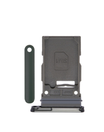 Single Sim Card Tray for Galaxy S23 (S911) / S23 Plus (S916) (Green)