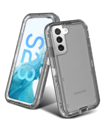 Galaxy S23 Transparent Shockproof Case - GRAY (Only Ground Shipping)