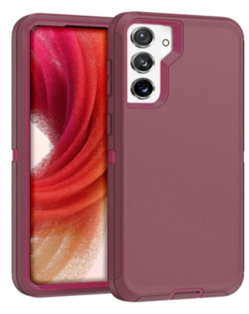Heavy Duty Case for Galaxy S23 FE (MAROON) (Only Ground Shipping)