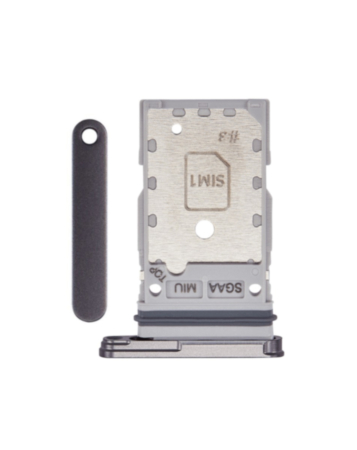 Dual Sim Card Tray for Galaxy S23 FE (S711) (Graphite)