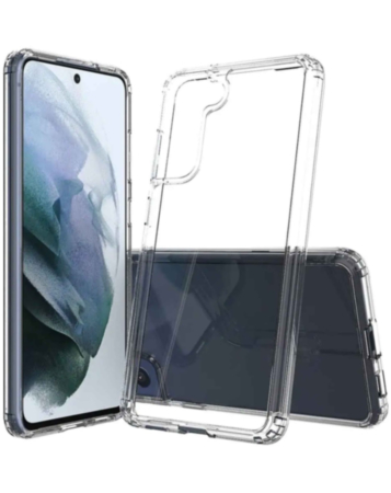 Galaxy S23 Hybrid Case with Air Cushion Technology - CLEAR (Only Ground Shipping)