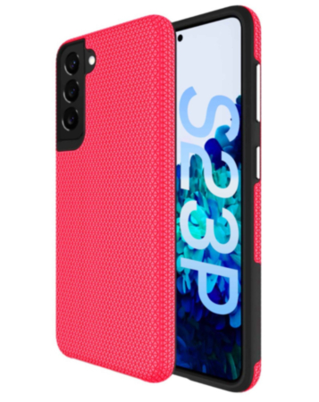 Galaxy S23 Plus Shock Absorption Protective Dual Layer Case - PINK (Only Ground Shipping)