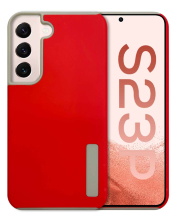 Galaxy S23 Plus Dual Layer Protection Case - RED (Only Ground Shipping)