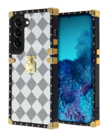 Square Luxury Case - Style 3 for Galaxy S23 (Only Ground Shipping)