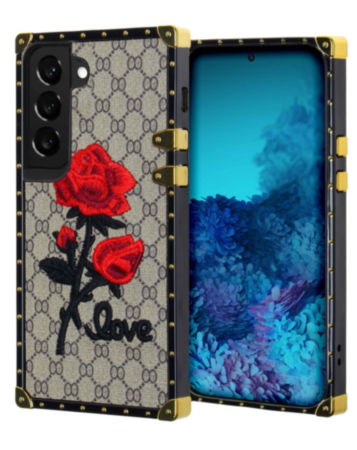 Square Luxury Case - Style 4 for Galaxy S23 (Only Ground Shipping)