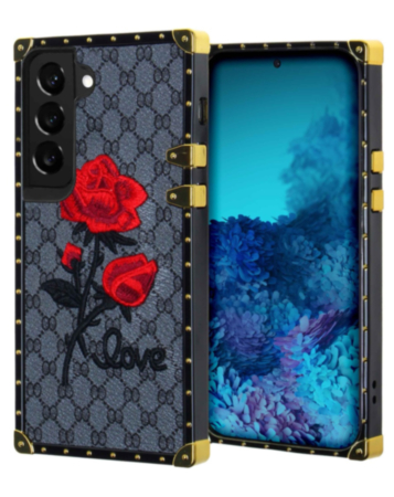 Square Luxury Case - Style 5 for Galaxy S23 (Only Ground Shipping)