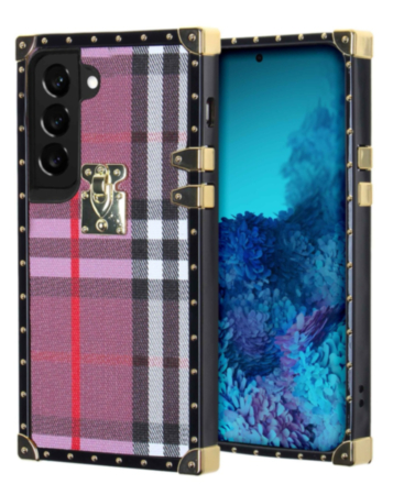 Square Luxury Case - Style 8 for Galaxy S23 Plus (Only Ground Shipping)