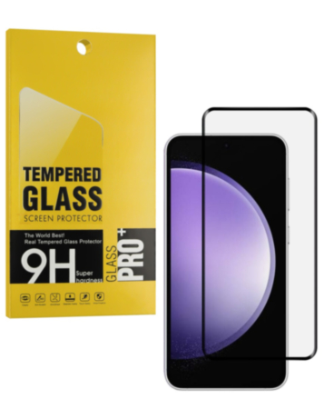 Clear Tempered Glass for Galaxy S24 FE (Case Friendly / 2.5D)