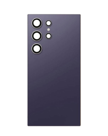 Back Glass with Camera Lens for Galaxy S24 Ultra (S928) (US / International) (Service Pack) (TITANIUM VIOLET)