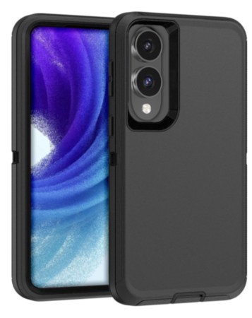 Heavy Duty Case for Galaxy S25E (BLACK) (Only Ground Shipping)