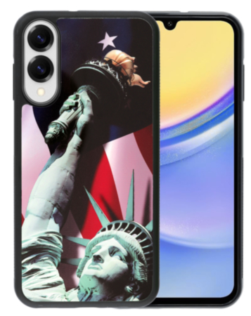 Printing Aluminum Plate Case - Statue of Liberty for Galaxy S25E (Only Ground Shipping)