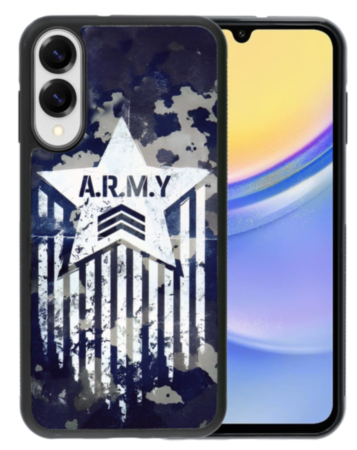 Printing Aluminum Plate Case - A.R.M.Y for Galaxy S25E (Only Ground Shipping)