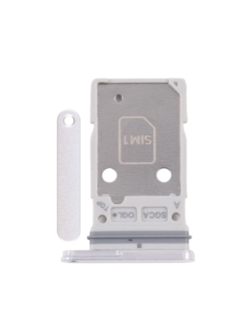 Dual Sim Card Tray for Galaxy S25 FE (S731) (Silver)