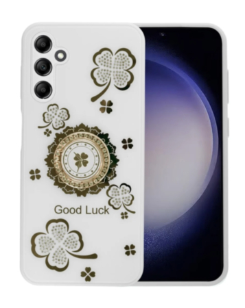 Luxury Diamond Shiny Cases for Galaxy S25 Plus / S24 Plus - WHITE (Only Ground Shipping)