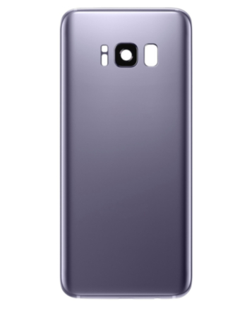 Back Glass with Camera Lens for Galaxy S8 (US / International) (Service Pack) (Violet Gray)