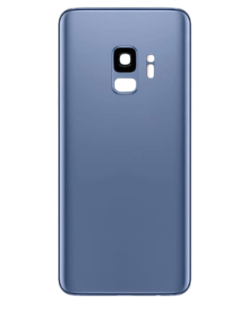 Back Glass with Camera Lens for Galaxy S9 (US / International) (Service Pack) (Coral Blue)