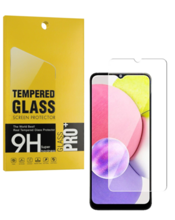 Clear Tempered Glass for Galaxy A03s (A037 / 2021) (2.5D / 1 Piece)