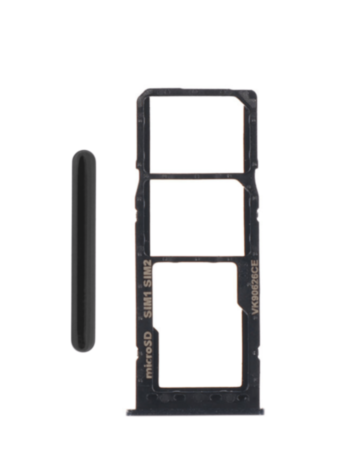Sim Card Tray for Galaxy A10 (A105) (BLACK)