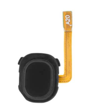 Fingerprint Sensor with Flex Cable for Galaxy A20 (A205) (BLACK)