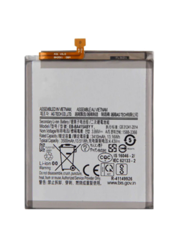 Replacement Battery for Galaxy A41 (A415 / 2020) (EB-BA415ABYY) (Only Ground Shipping)