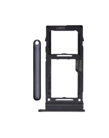 Single Sim Card Tray for Galaxy A51 5G (A516 / 2020) (PRISM CUBE BLACK)