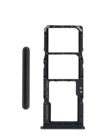 Sim Card Tray for Galaxy A70 (A705) (BLACK)