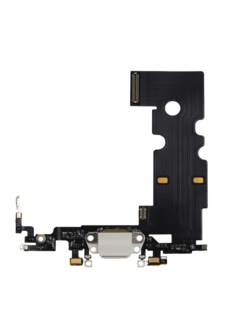 Charging Port Flex Cable for iPhone SE (2020) (WHITE) (Aftermarket)