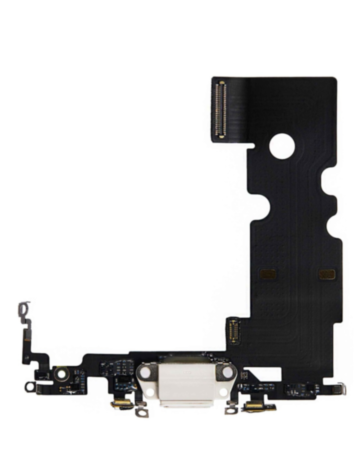 Charging Port Flex Cable for iPhone SE (2022) (WHITE) (Premium)