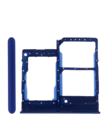 Dual Sim Card Tray for Galaxy A20E (A202) / A10E (A102) (BLUE)