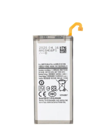 Replacement Battery for Galaxy A6 (A600) / J8 (J800) / J6 (J600) (EB-BJ800ABE) (Only Ground Shipping)